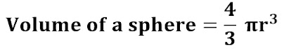 Volume of Sphere Formula