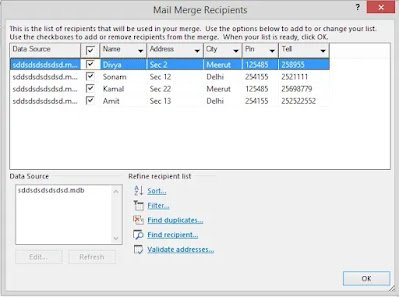 What is mail merge